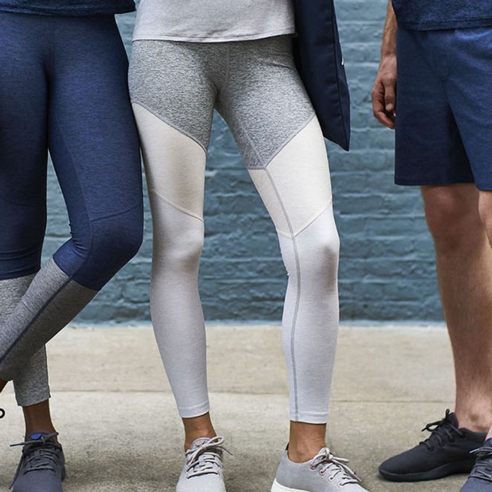 Outdoor Voices tricolor 7/8 leggings